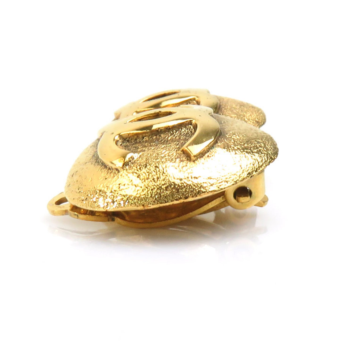 Chanel Gold Gold Plated Coco Mark
