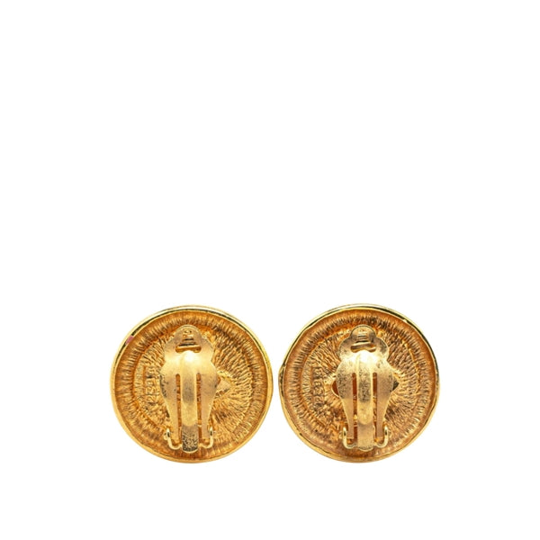 Chanel Gold Gold Plated Coco Mark