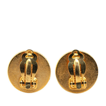 Chanel Gold Gold Plated Coco Mark