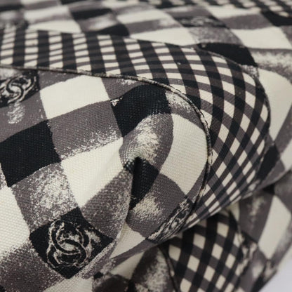 Chanel Black Canvas Handbag