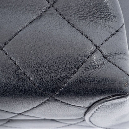 Chanel Black Leather Coco Handle