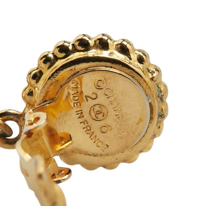 Chanel Black Gold Plated Clover