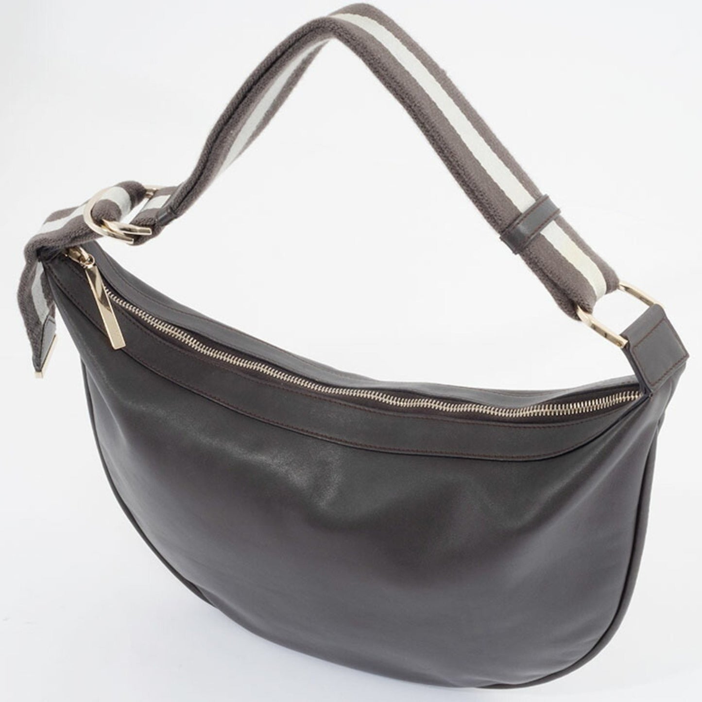Gucci Brown Leather Hobo