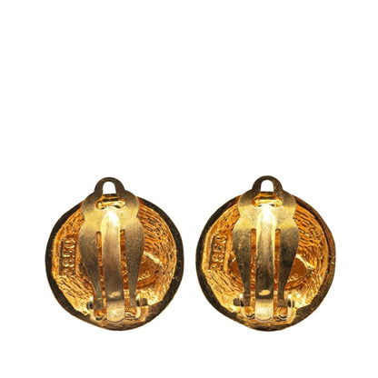 Chanel Gold Gold Plated Coco Mark