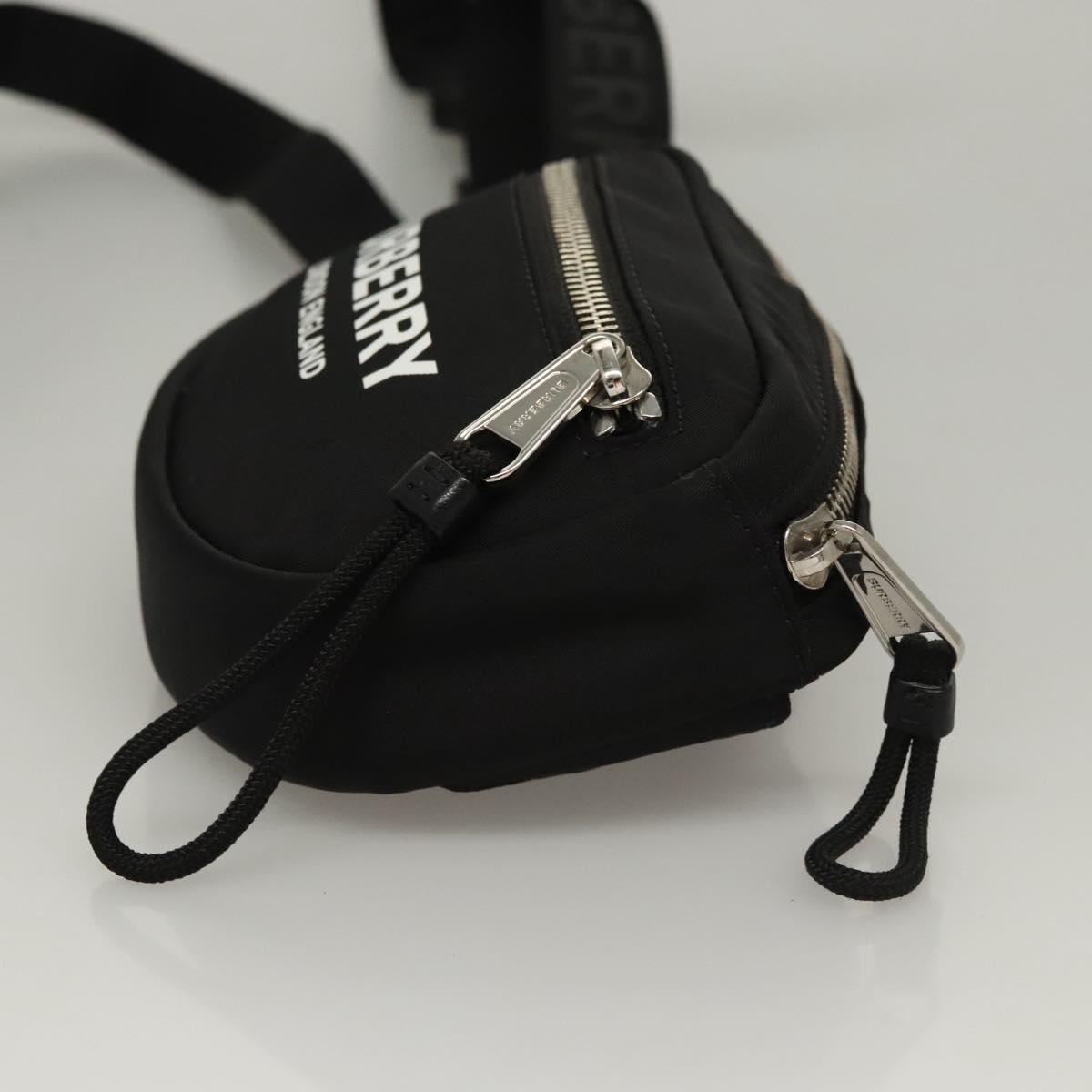 Burberry Black Synthetic Belt Bag