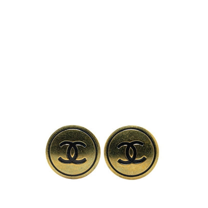 Chanel Gold Gold Plated Coco Mark