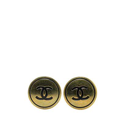 Chanel Gold Gold Plated Coco Mark