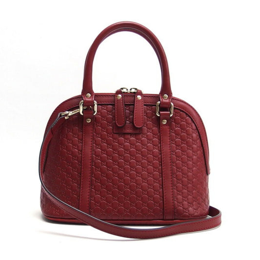 Gucci Red Leather Dome