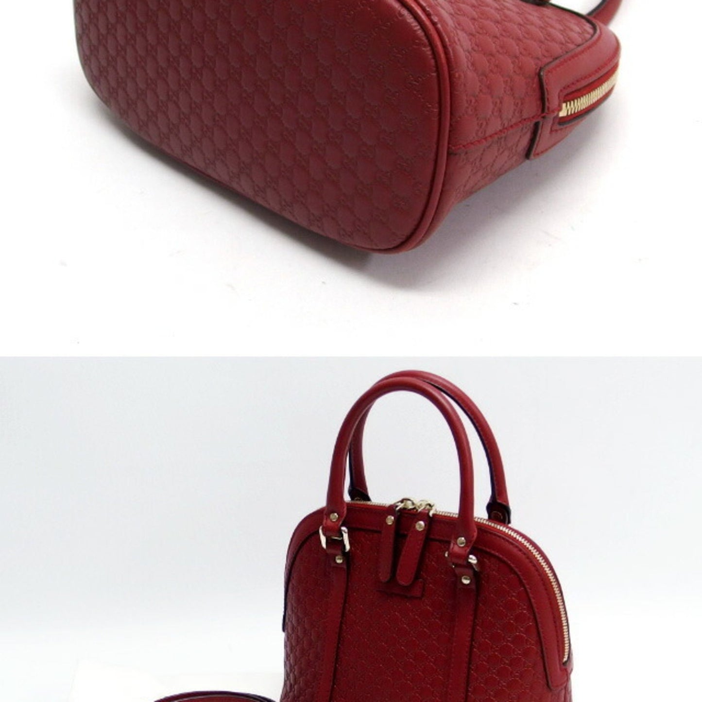 Gucci Red Leather Dome