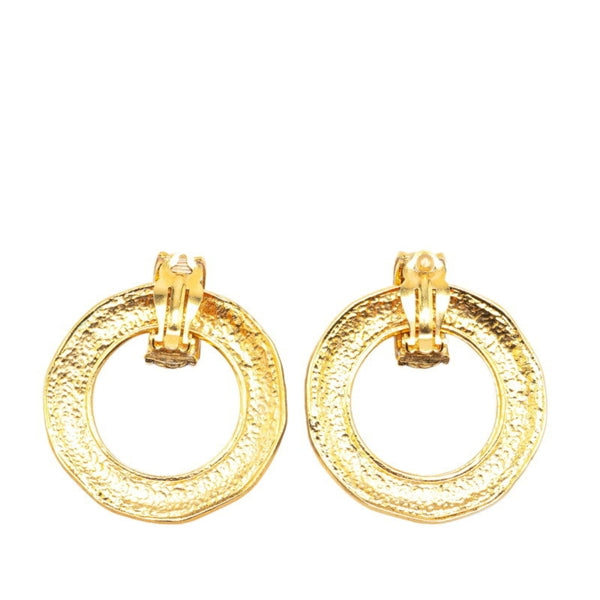 Chanel Blue Gold Plated Coco Mark