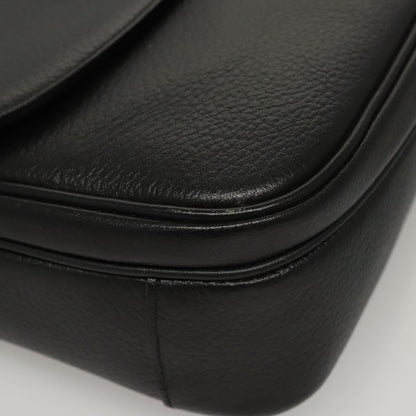 Burberry Black Leather Shoulder