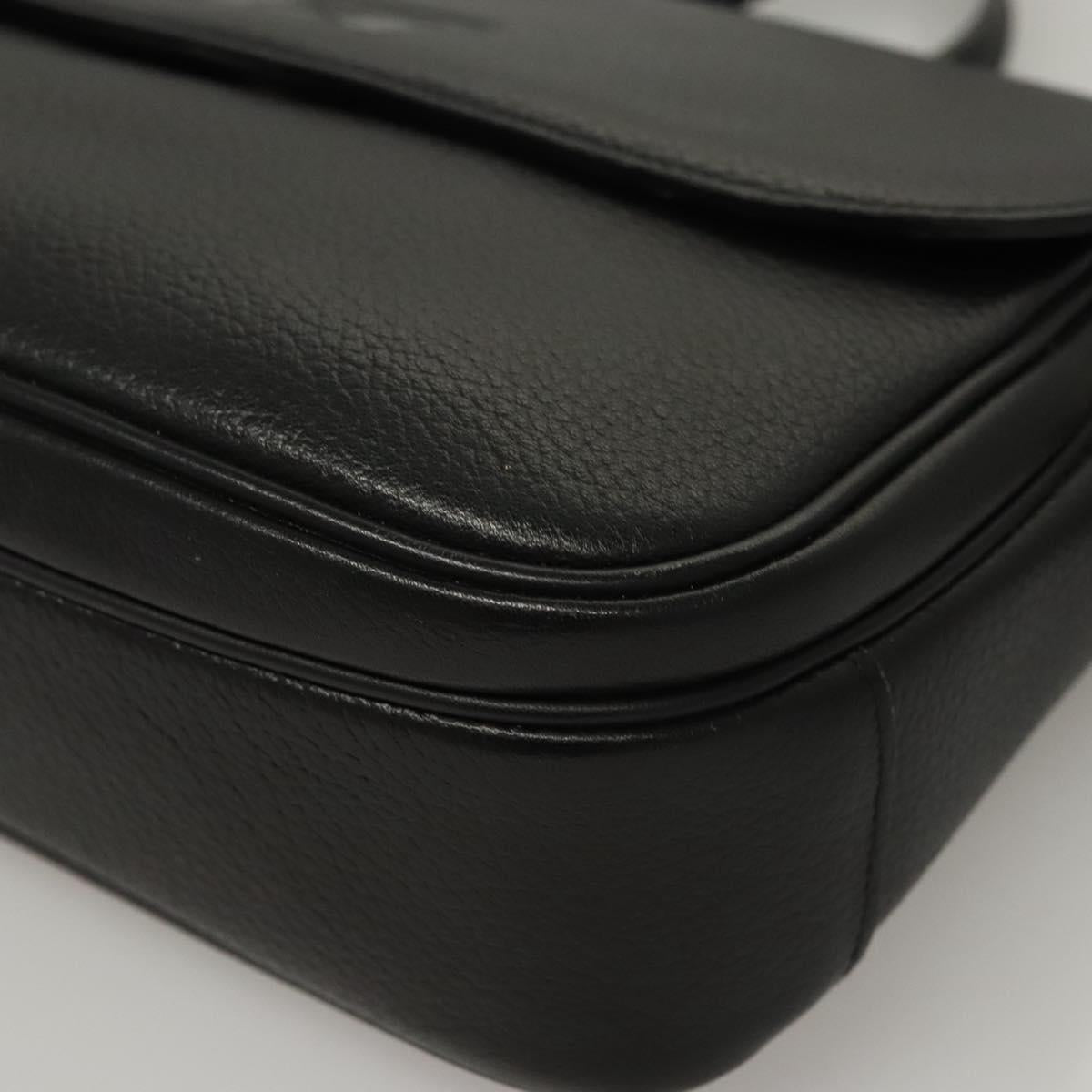 Burberry Black Leather Shoulder