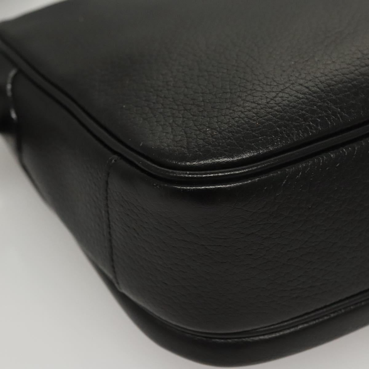 Burberry Black Leather Shoulder