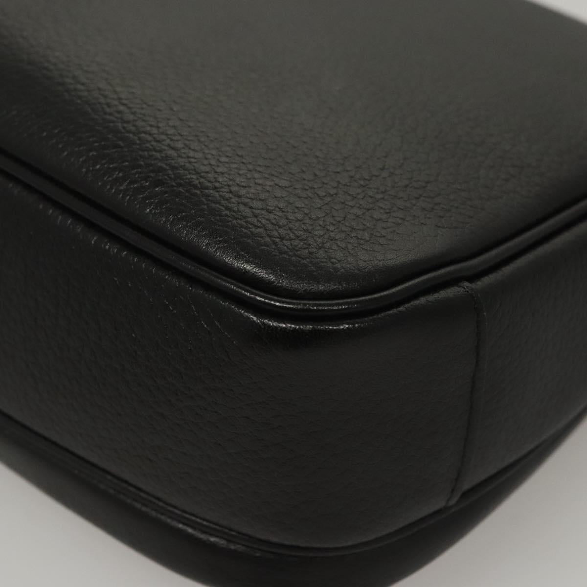 Burberry Black Leather Shoulder