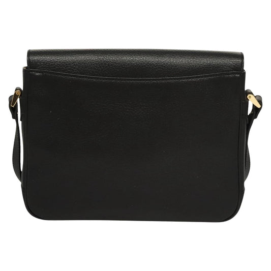 Burberry Black Leather Shoulder