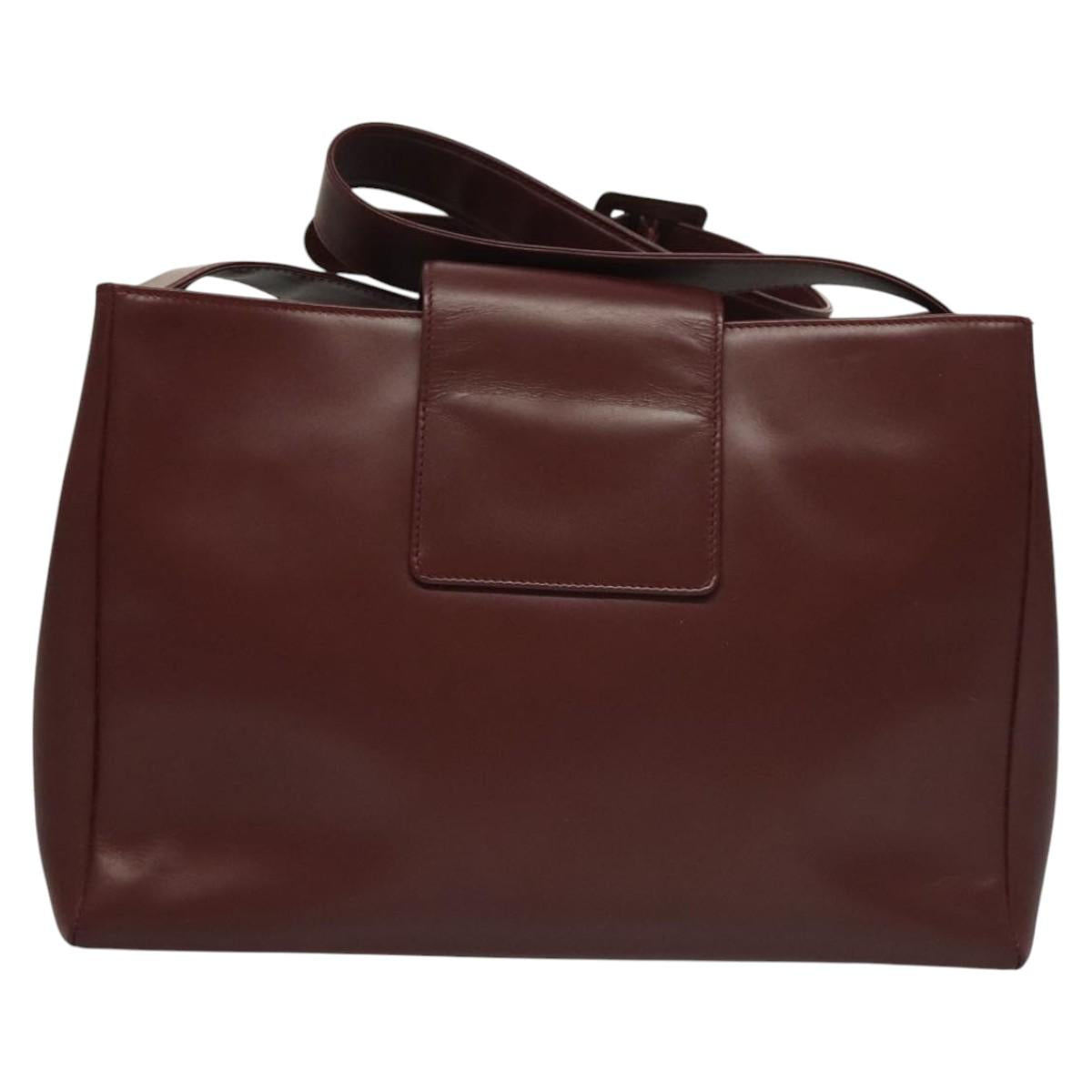 Cartier Red Leather Must De Cartier