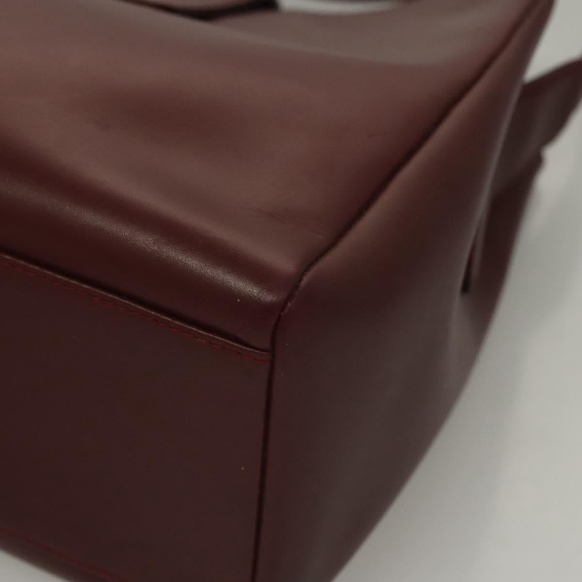 Cartier Red Leather Must De Cartier