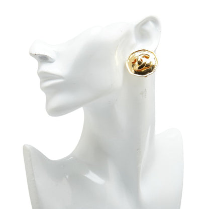 Chanel Gold Gold Plated Coco Mark