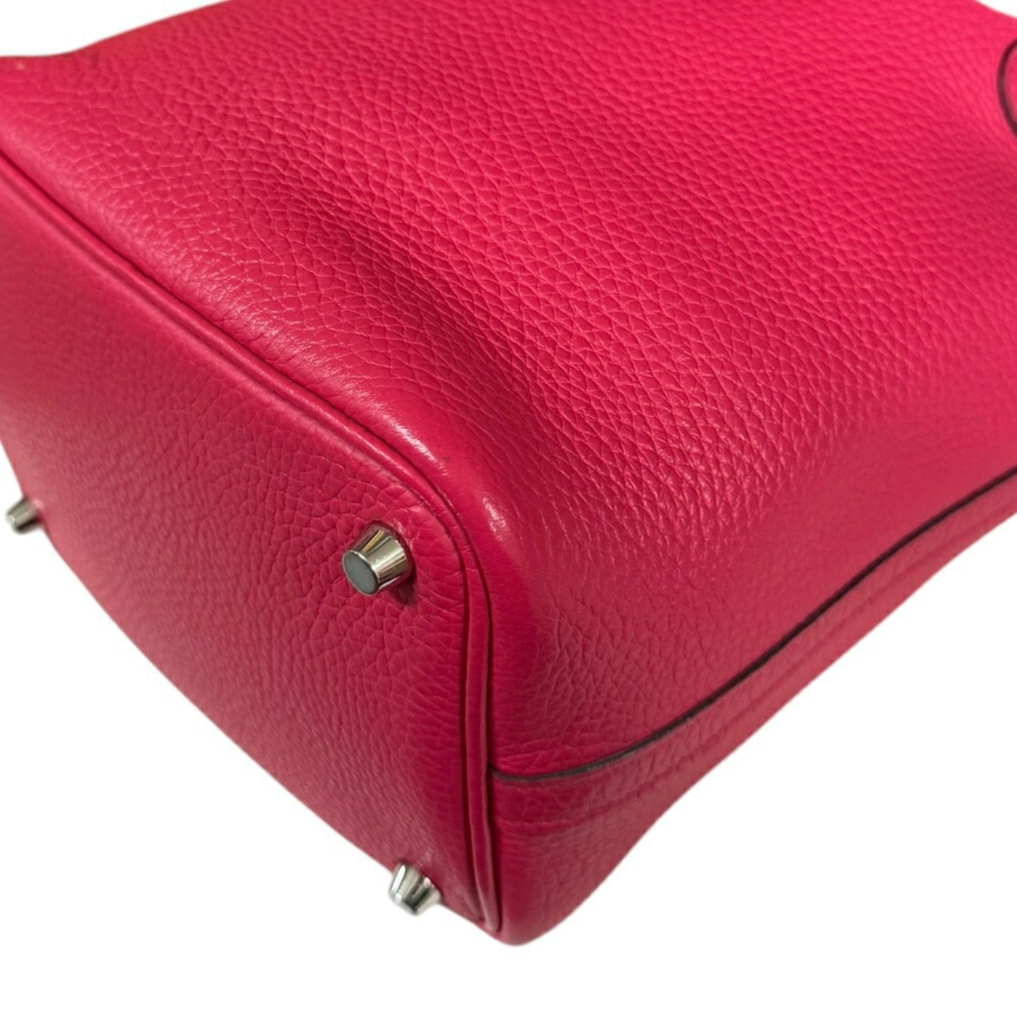 Hermès Pink Leather Picotin Lock
