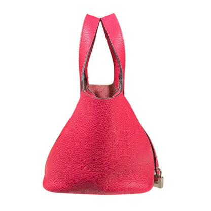 Hermès Pink Leather Picotin Lock