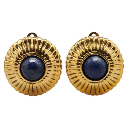Chanel Black Gold Plated Clover
