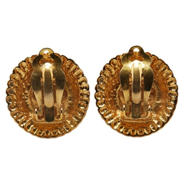 Chanel Gold Gold Plated Coco Mark