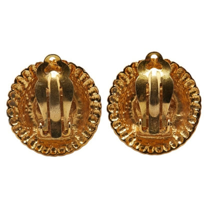 Chanel Gold Gold Plated Coco Mark