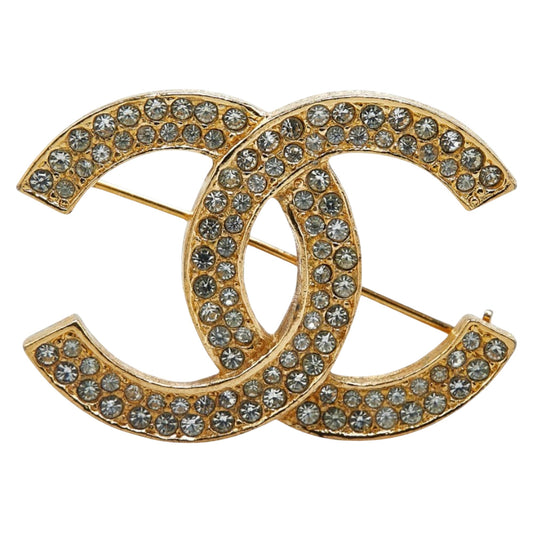 Chanel Gold Gold Plated Coco Mark