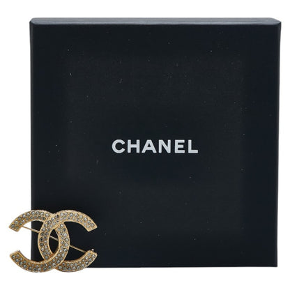 Chanel Gold Gold Plated Coco Mark