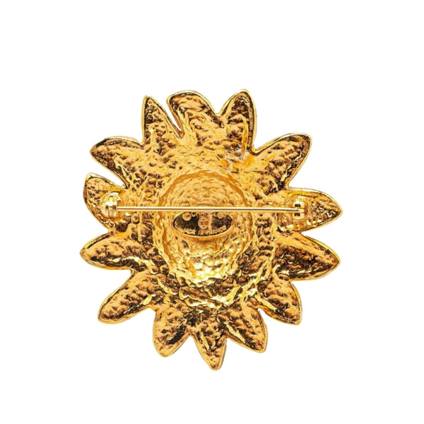 Chanel Gold Gold Plated Brooch