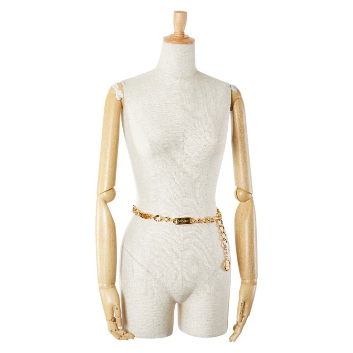 Chanel Gold Gold Plated Cambon