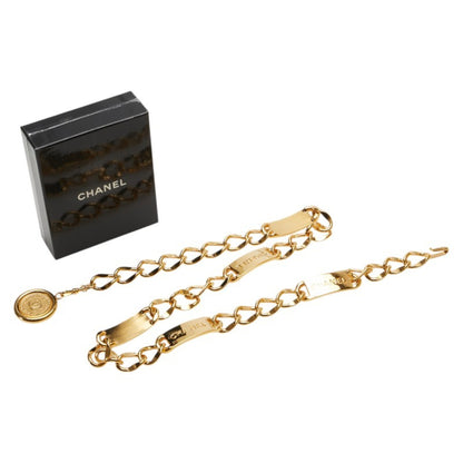 Chanel Gold Gold Plated Cambon