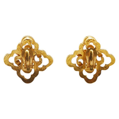 Chanel Gold Gold Plated Coco Mark