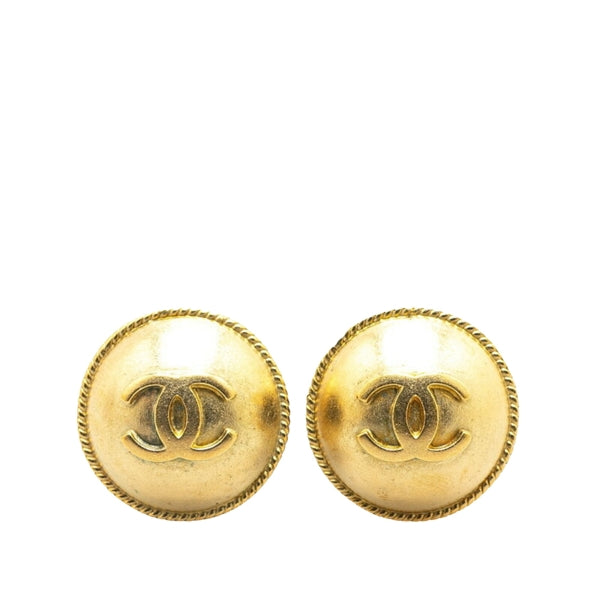 Chanel Black Gold Plated Clover