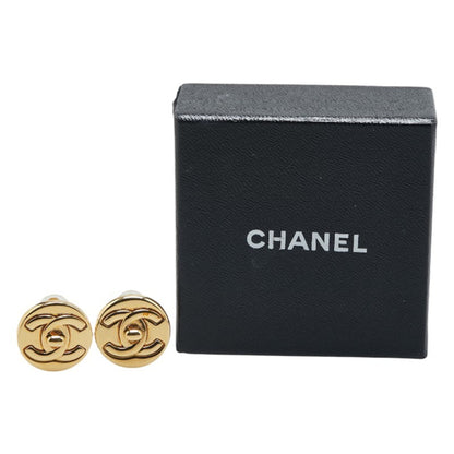 Chanel Gold Gold Plated Coco Mark