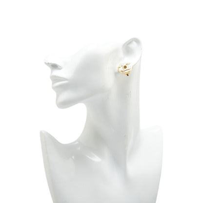 Chanel Gold Gold Plated Coco Mark