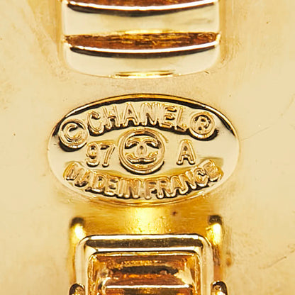 Chanel Gold Gold Plated Coco Mark