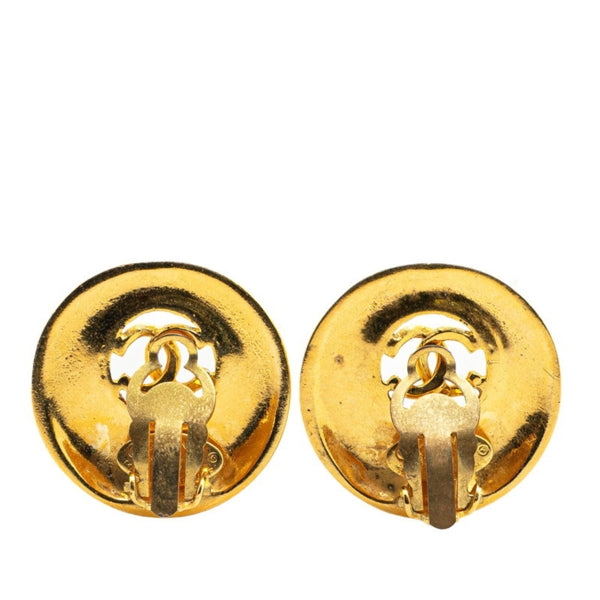 Chanel Gold Gold Plated Coco Mark