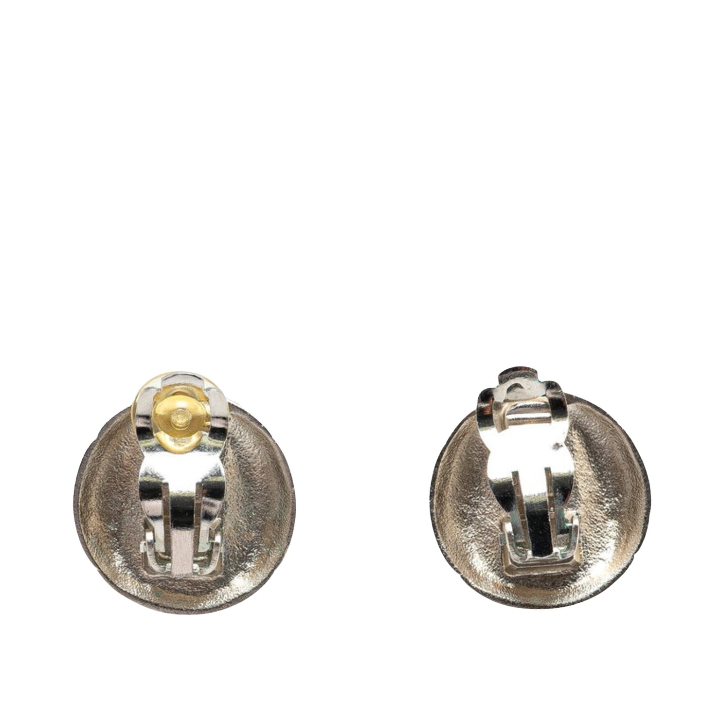 Chanel Silver Metal Coco Mark