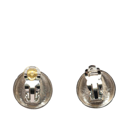 Chanel Silver Metal Coco Mark