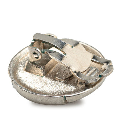 Chanel Silver Metal Coco Mark