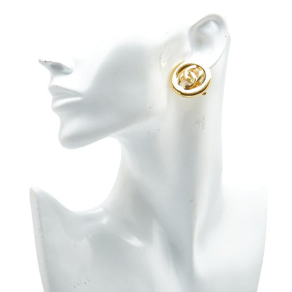 Chanel Gold Gold Plated Coco Mark