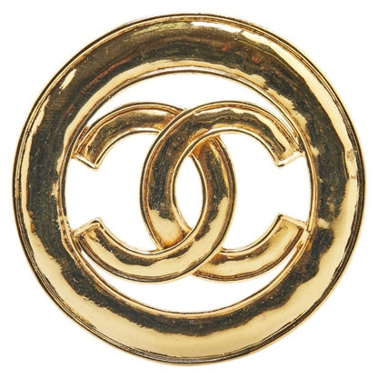 Chanel Gold Gold Plated Coco Mark