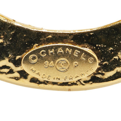 Chanel Gold Gold Plated Coco Mark