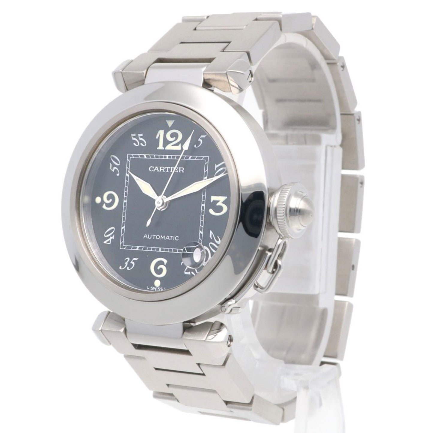 Cartier Black Steel Pasha C