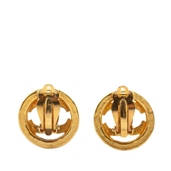 Chanel Gold Gold Plated Coco Mark
