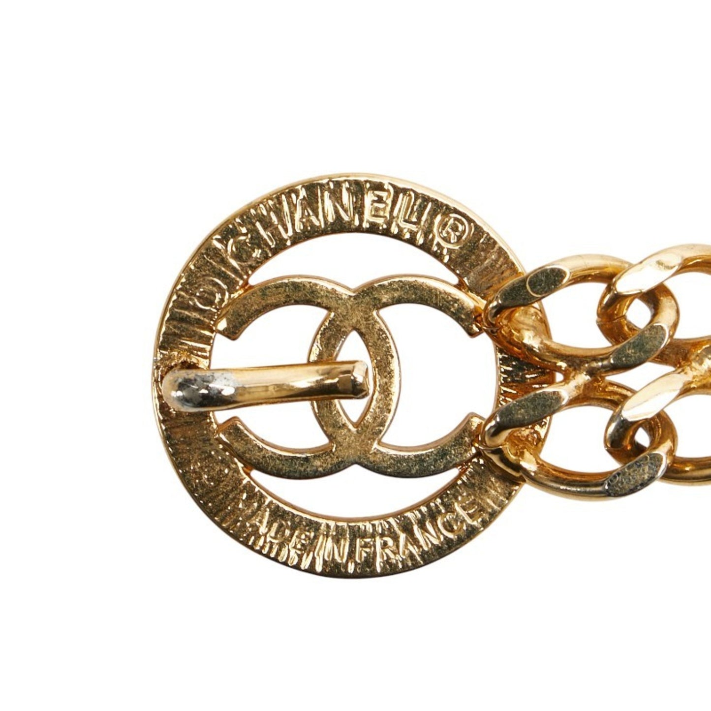 Chanel Gold Metal Coco Mark