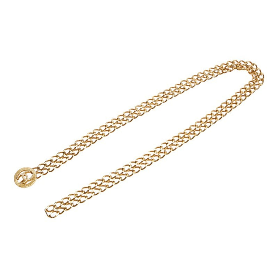 Chanel Gold Metal Coco Mark