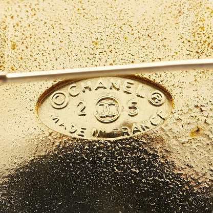Chanel Gold Gold Plated Coco Mark