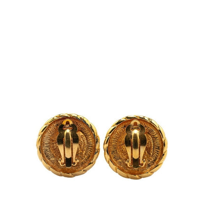 Chanel Gold Gold Plated Coco Mark